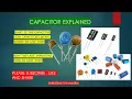 Capacitors Explained - What is a Capacitor basics how capacitors work working principle