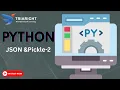 Working with JSON in Python Reading Writing JSON Files Python Tutorial Chapter 23 - Part 2