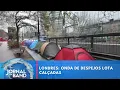 Lagu Londres: onda de despejos lota calçadas | Jornal da Band