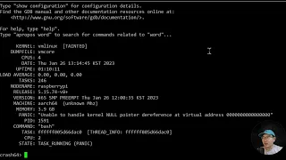 Crash dump Analysis crash-utility Good material to learn Linux Device Drivers