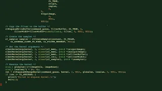 Demo OpenCL Example - Image Convolution