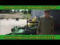 John Deere Zero Turn Mower Keeps Shutting Off - Then Starts Right Back Up 950M 920M and Others