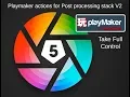 Playmaker Actions for Unity post precessing Stack V2