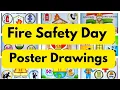 Fire Safety Drawing idea Fire Prevention Week Poster Drawings Safety Drawing Fire Safety Poster