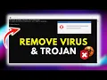 Remove VIRUS TROJAN Using CMD Command Prompt in Windows