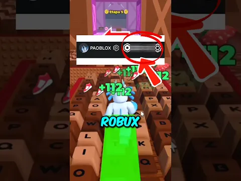 ESCAPA del TECLADO pero SI CAIGO ENSEÑO mis ROBUX 😱 #roblox