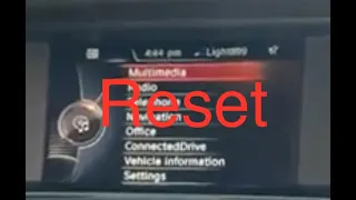 How to Reset BMW iDrive Fix faults and problems Restart Mini Rolls Royce