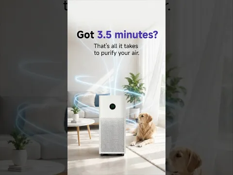 Mijia Smart Air Purifier 6 | Rapid Purification In Just 3.5 Minutes | Sale Starts 2nd September.
