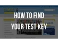 Gage CE Find Your Test Key