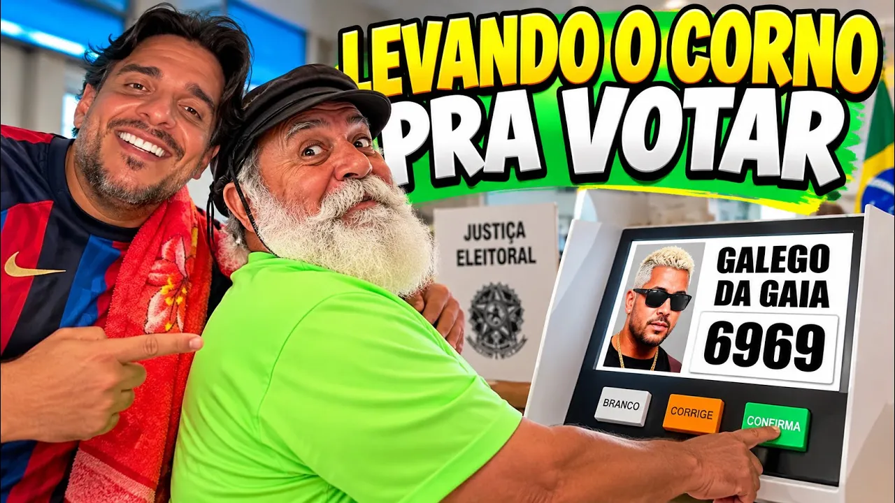 LEVANDO O CORNO PRA VOTAR 🤣🤣🤣 | LUIZ DO SOM