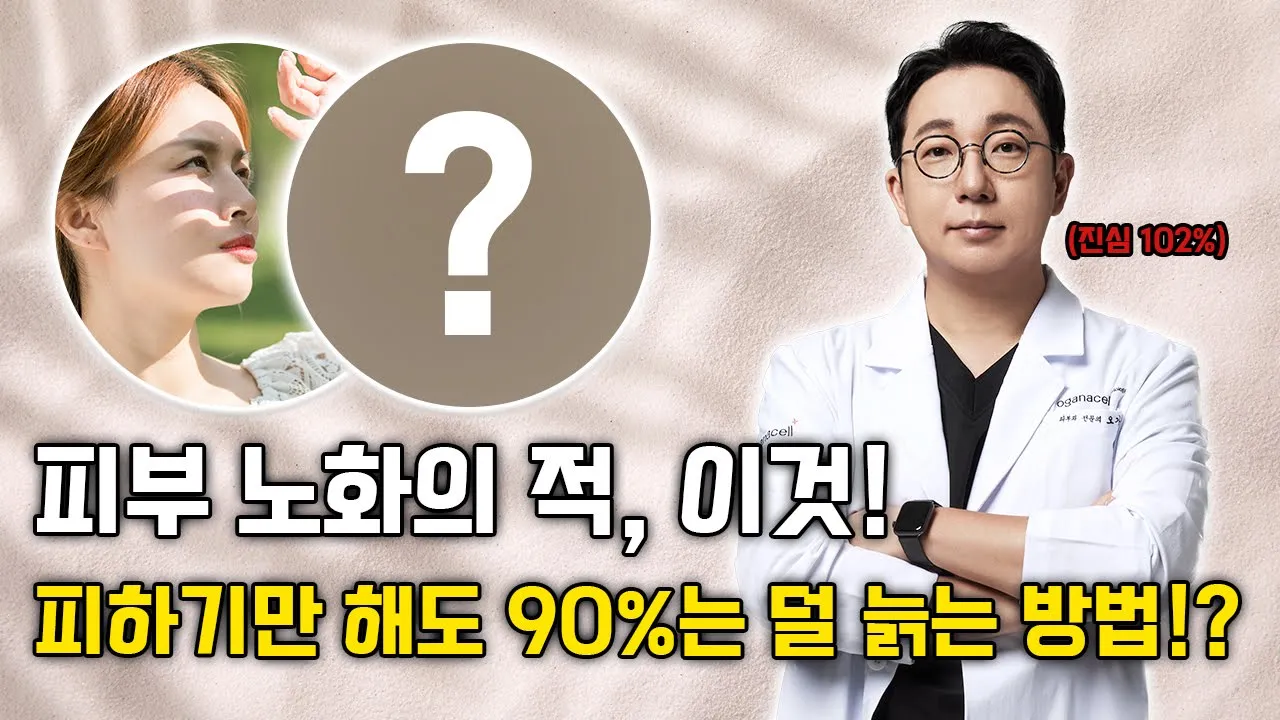 피부 노화를 방지하기 위한 좋은 생활 습관은 무엇이 있을까요? 🌞│피부 노화
