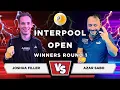 Lagu Joshua Filler vs Azar Sabo | Interpool Open Showdown Winners Round 1 | 9 Ball | Race to 11