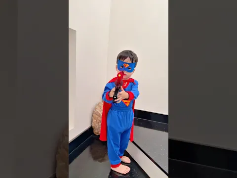 KHI ZINO HÓA THÂN LÀM SIÊU NHÂN SUPERMAN #veve #zino #funny #cosplay