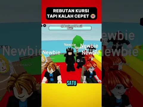 rebutan kursi roblox #roblox