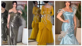 فساتين سهرة 2025 ناعمة فساتين سواريه 2025مميزة 