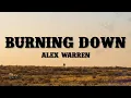 Download Lagu Alex Warren - Burning Down (Lyrics)