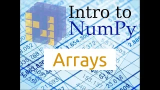 Introduction to Numpy Part-2 Arrays