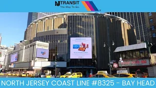 NJ Transit 8325 North Jersey Coast Line to Bay Head Announcements
