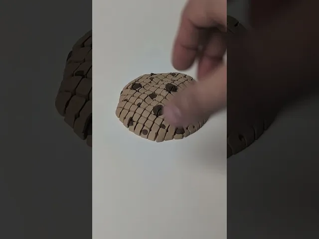 Floppy Chip Cookie - Articulating Chocolate Chip Cookie video thumbnail