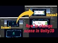 How to Change Scenes in Unity Using C Unity Tutorial 2021