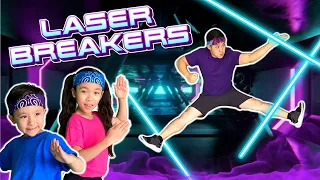 Download 🕴🏻Break the Lasers! VIDEOGAME Workout | Funny Spy Exercise for Kids MP3