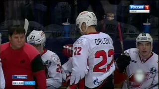 «Ястребы» уступили «Ак барсу» со счетом 5:0