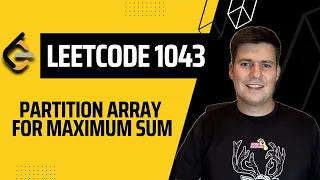 LeetCode 1043 Partition Array for Maximum Sum - python