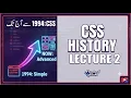 CSS Tutorial for Beginners in Lecture 2 History Evolution of CSS