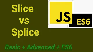 Array Slice vs Splice JavaScript