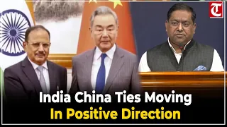 India-China Ties Moving in Positive Direction, Says MEA Spokesperson Randhir Jaiswal