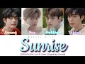 Download Lagu ZEROBASEONE Unit AI Cover | 'Sunrise' by GFriend | Color Coded Lyrics