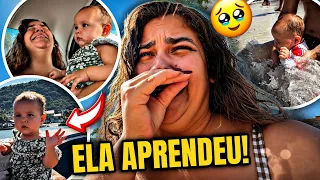 ELA DEU TCHAU PELA PRIMEIRA VEZ *FIQUEI EMOCIONADA🥹❤️