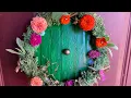Muscadine Wreath Part 2 How to paint a Hobbit Door