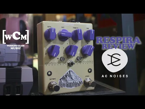 AC Noises Respira Shimmer Reverb + Multi-Mode Tremolo | Delicious