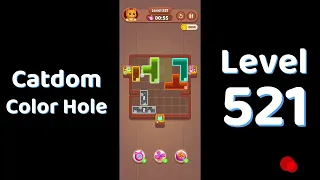 Catdom Color Hole Level 521 Screenshot