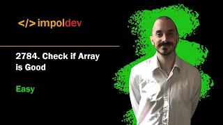 Check if Array is Good LeetCode 2784 - Python
