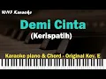 Download Lagu Kerispatih - Demi Cinta Karaoke Piano \u0026 Chord (Male Key)