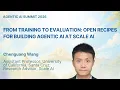 Chenguang Wang - From Training to Evaluation Open Recipes for Building Agentic AI at Scale AI