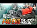 Download Lagu The F40 EVO is starting to look like a car // Front End Chassis Build