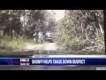 Pasco sheriff helps chase down suspect