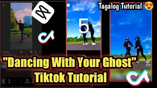 Download DANCING WITH YOUR GHOST remix Tiktok Tagalog Tutorial // New trend Capcut Edits MP3