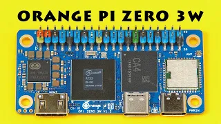 Orange Pi Zero 3W: Octa Core Arm SBC