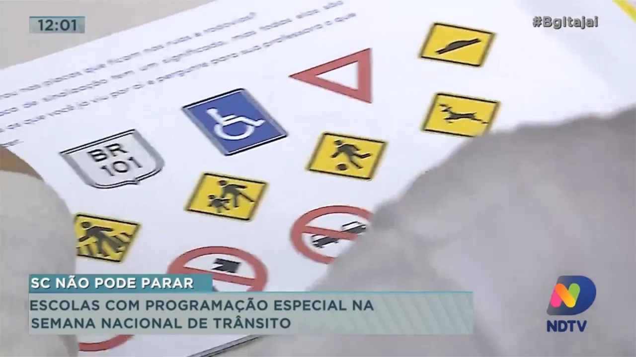 Escolas com programação especial na Semana Nacional do Trânsito