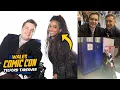 MEETING FREEMA AGYEMAN PAUL MCGANN 8TH DOCTOR MARTHA Doctor Who Wales Comic Con 2023