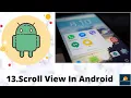 How to Use ScrollView in Android App Implement ScrollView in Android App