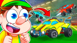 Johnny DESTROYS in Rocket League hilarious