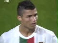 Stupid Nani Cancels Cristiano Ronaldo Amazing Goal against Spain 2010