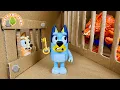 Download Lagu Bingo Escape From Cardboard Prison | Pretend Play with Bluey Toys