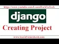 Django Tutorial for web Developemnt Creating Project and Running Server