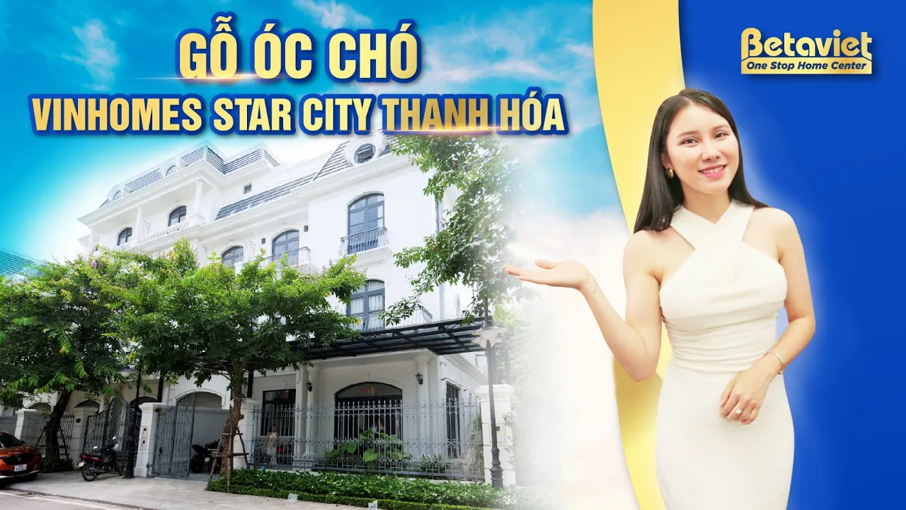 Nội thất gỗ óc chó may mắn, thịnh vượng KĐT Vinhomes Star City